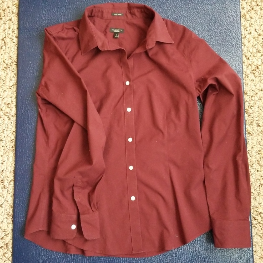 Talbots fitted blouse